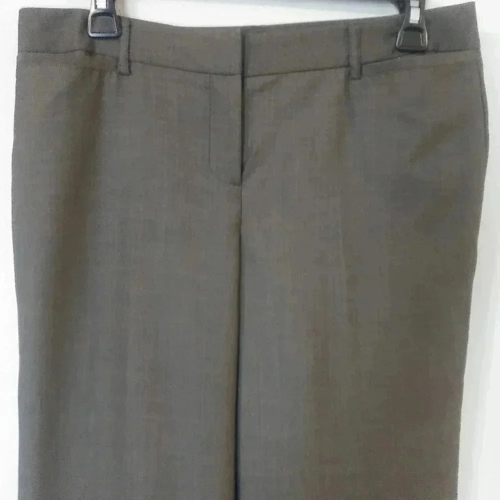 New York & Company Brown Wide Leg Dress Pants Size 4 Average Trousers